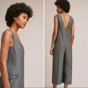 Anthropologie Cartonnier Oxford Jumpsuit